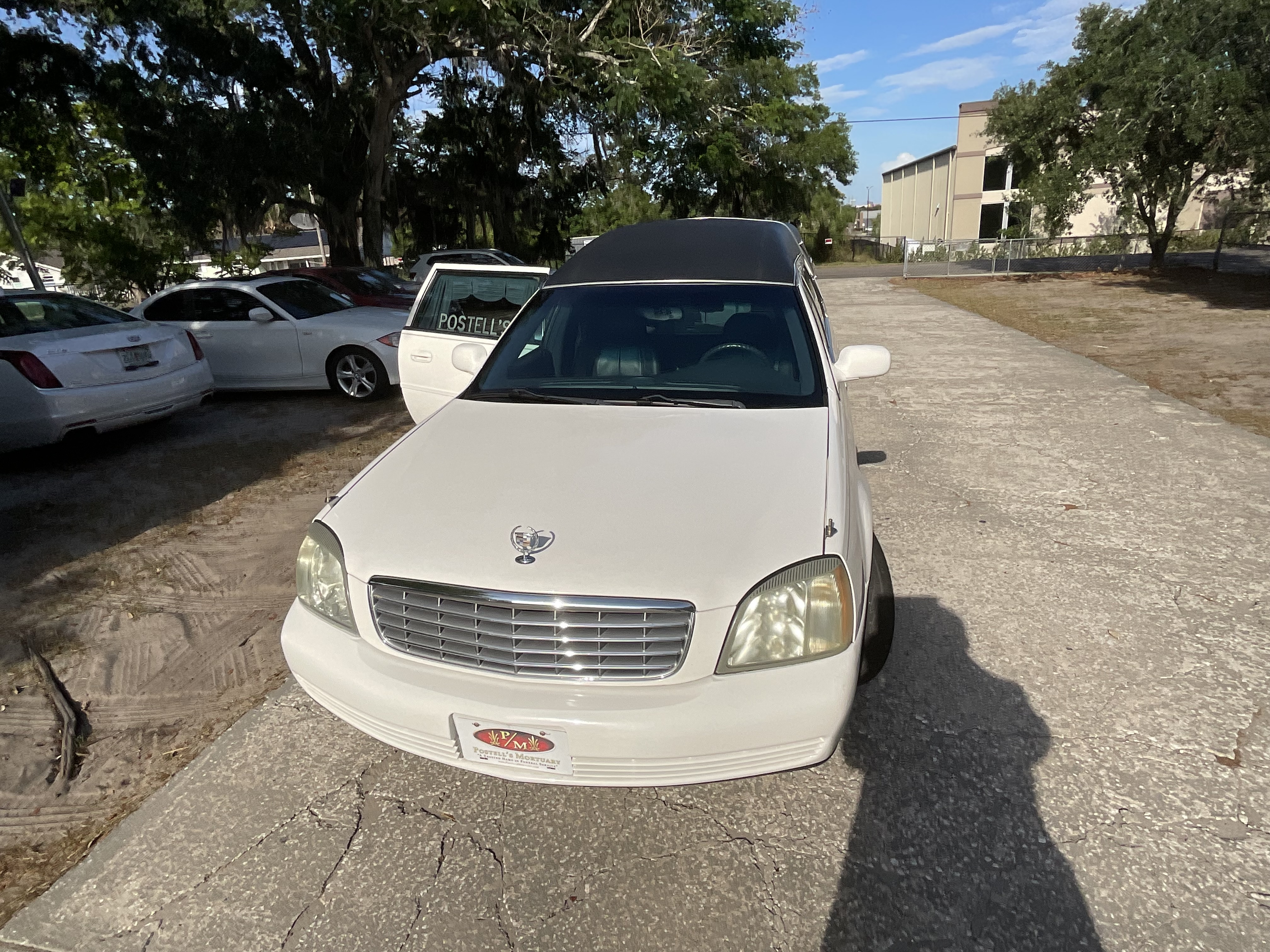 Hearse front view