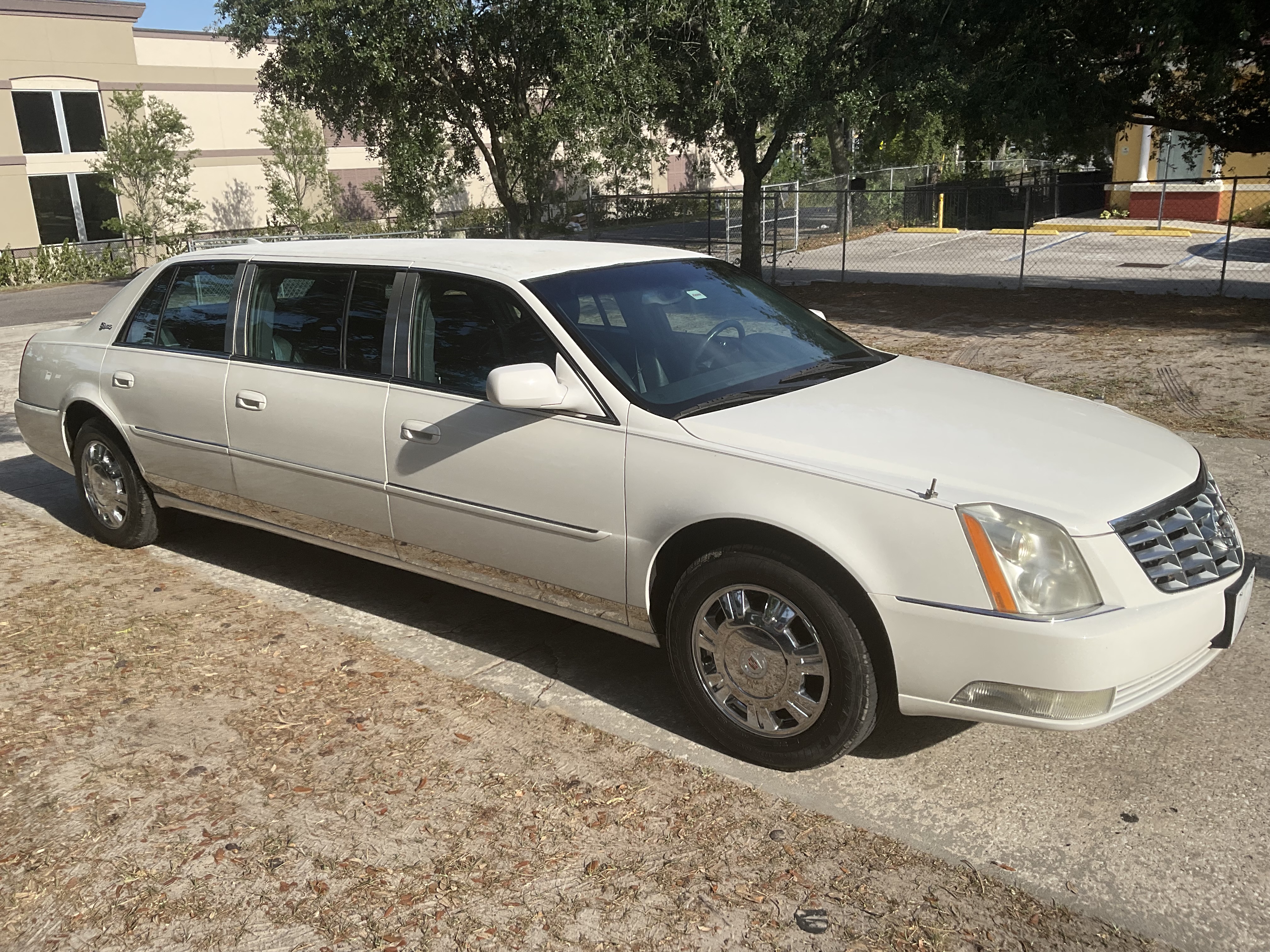 2011 Cadillac Stretch Limousine — Side View